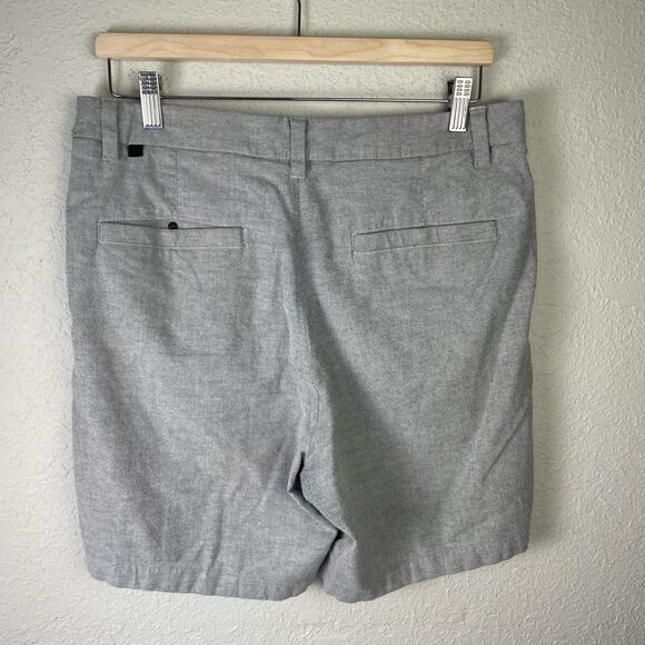 Lululemon Commission Short Relaxed‎ *Qwick Oxford " Black / White - Picture 2 of 4